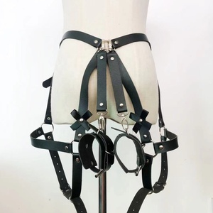 Regalo Lingerie <span class=keywords><strong>Sexy</strong></span> da donna in pelle con cintura giarrettiera - Product Image 4