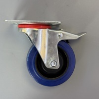 1.5/2/2.5/3 pouces de roulette en fer massif industriel léger 40/50/63/75mm fabriqué en polyuréthane PU PP-usine