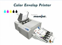 AJM1 memjet Imprimante d'enveloppe couleur haute vitesse M1 enveloppe lettre carte postale carte de voeux impression d'une seule page