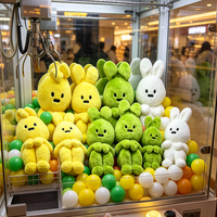 Peluche Lapin Mignon, Poupée Lapin en Peluche Multi-Tailles et Multi-Couleurs, Peluche Lapin Douce pour Décoration Intérieure et Machine à Griffes, Personnalisation OEM