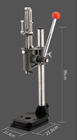 Machine à percer les noix de coco manuelle et portable avec bouchon à vis en acier inoxydable pour un perçage facile
