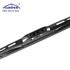 Auto Accessories Car Windscreen Wiper Blades Traditional Frame Wiper For U-hook Wiper Arm