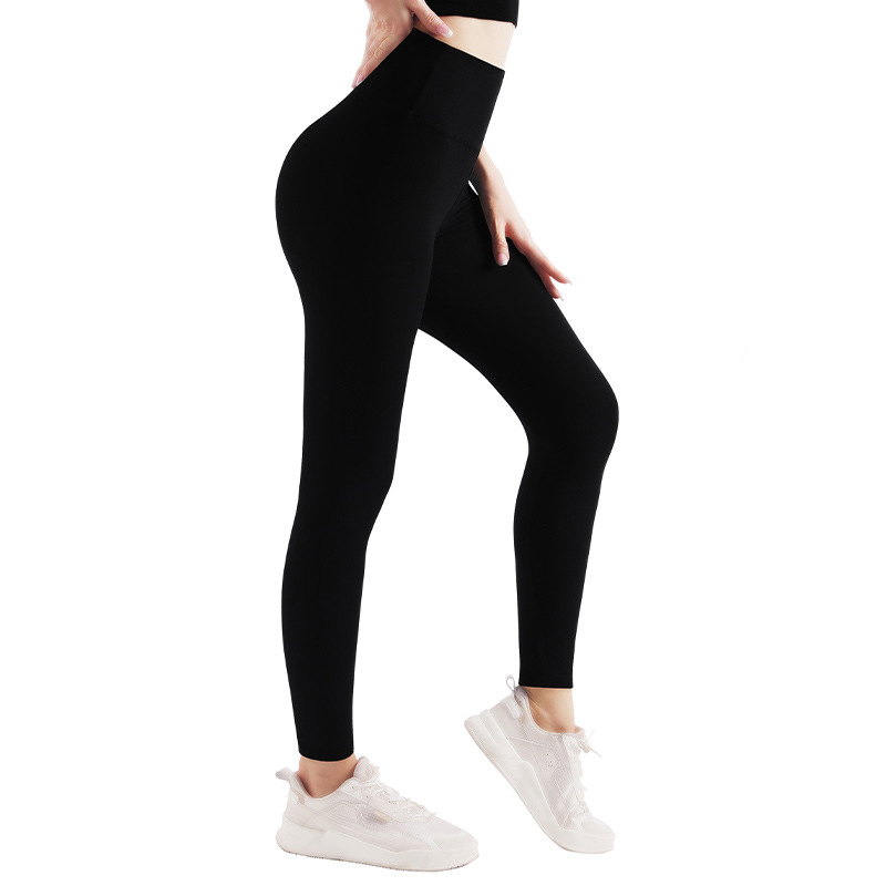 OEM Factory Solid Colors High Waisted Workout Tights Pants Super Soft Stretchy Gym Fitness Leggings for Women