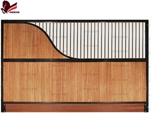 ที่กำหนดเอง Slided ไม้ Horse Stable ไม้วัสดุ Horse Stall Horse Stable - Product Image 3
