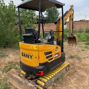 Mini-excavatrice d'occasion de marque chinoise Sany SY16C SY18U, 2 tonnes, avec châssis réglable. - Product Image 2