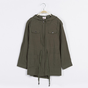 Blousons Bomber Décontractés de Printemps pour Filles, Style Uni, avec Ceinture, Échantillon Gratuit - Product Image 4