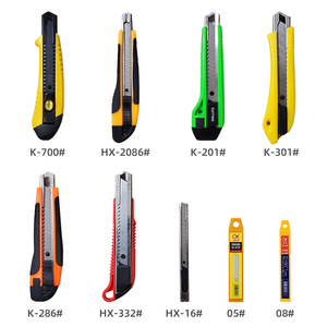 Cuchillo Multiusos <span class=keywords><strong>de</strong></span> Alta Calidad con Cuchilla Deslizante <span class=keywords><strong>de</strong></span> Corte Fácil y Bloqueo Automático, Perfecto para Uso en la Oficina y el Hogar - Product Image 5