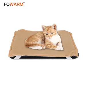 Hot Selling MET listed Dog Kennel Heating mat With Veterinarian Recommended Temperature 100 F Degree Pets Electric Heating Mat