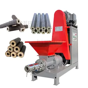 Máquina de fabricación de briquetas de carbón de aserrín profesional de alta calidad Briquetas de madera carbonizadas para barbacoa