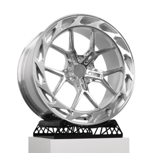 Jantes forgées monobloc polies à la brosse 5x112 5x114.3 19 20 21 22 pouces en alliage d'aluminium personnalisées pour Corvette C6 Audi SQ5 <span class=keywords><strong>RS5</strong></span> - Product Image 3