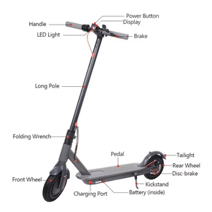 Fábrica OEM ODM, Neumático de Panal de Abeja de 8.5 Pulgadas, 350W de Alta Potencia, Plegable, Portátil, para Adultos, Eficiente, Ligero, Electrónico, de Alta Velocidad - Product Image 3