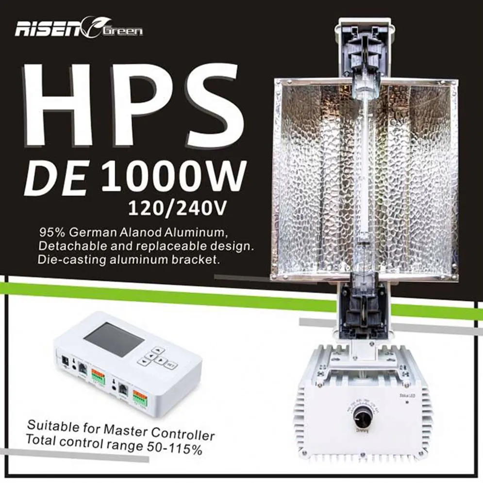 עלה Hps 1000 ואט לגדול אור, gavita Pro 1000 w דה Hps זוגי הסתיים 1000 ואט לגדול אור עם נטל אלקטרוני