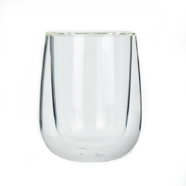 Wholesale Products Double Wall Glass Mug Free Sample Tea Coffee Wine Glass Tumbler Cup