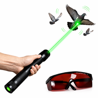 Lampe torche laser portable anti-oiseaux, dissuasif et répulsif pour pigeons et moineaux