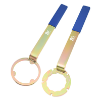 4 pièces Outil de calage avec clé de support de poulie d'arbre à cames pour arbres à cames à 3, 12 ou dents carrées ou rondes pour Subaru Forester 2.0 2.5