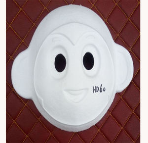 Máscara facial de papel de pulpa, máscara de fiesta de animales de dibujos animados divertidos para niños, fiesta de graduación, Carnaval, vacaciones, disfraz de Mascarada, máscara de Hween Cosplay - Product Image 4