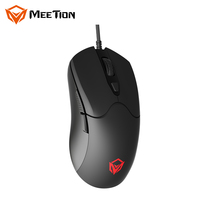 Ratón Óptico para Juegos MEETION GM21P, USB, RGB, con Cable, para Jugadores