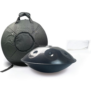 Cozyjoy <span class=keywords><strong>Handpan</strong></span> 22 pouces (53 cm) en acier inoxydable, 9-10 notes, personnalisé, style Kurd, pour jeu professionnel - Product Image 6