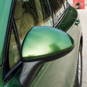 Leid Qualité Auto-Réparation Anti-Rayures TPU Super Lumineux Métallique Mamba Vert Changement de Couleur Film Car Wrap - Product Image 4