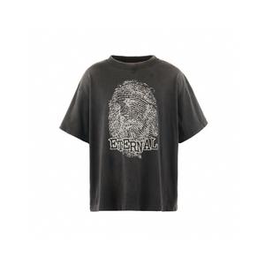 T-shirt SAINT Mxxxxxx CHOISI SS TEE/BLK TEE - Product Image 1