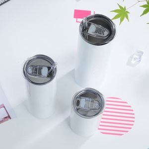AI-MICH Vente en gros Entrepôt USA Gobelets de sublimation vierges 20oz fins et droits à double paroi en acier inoxydable - Product Image 4