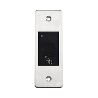 Système d'entrée de porte d'ascenseur intégré avec lecteur de carte RFID biométrique extérieur en métal étanche IP66 à contrôle d'accès par empreinte digitale