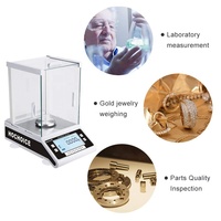 Hochoice 0.0001g 0.1mg 1mg balance de laboratoire d'analyse numérique de précision sensible en grammes pour laboratoire de science