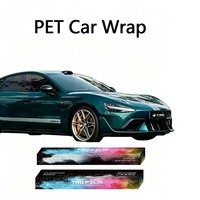 Suministro Directo de Fábrica, Película Protectora de Color para Automóviles PET, Adhesivos de Vinilo Removibles Antiarañazos para Carrocería de Automóvil, en Stock