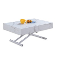 Instahot — table de salle à manger à monter, 3 en 1, pour gagner de l'espace, meuble de salon