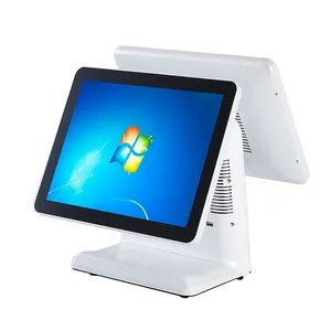 CJ Legend T620D double screen pos terminal 15 inch Pos Pc Touch Screen Point of Sale Retail