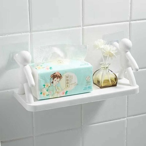 Nuevo estante para personas pequeñas de estilo japonés, estantes de baño de <span class=keywords><strong>cocina</strong></span> <span class=keywords><strong>sin</strong></span> perforar <span class=keywords><strong>agujeros</strong></span> en la pared, estante con forma humana - Product Image 5