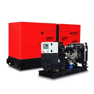 Gerador elétrico super silencioso 40kw 3 fases, grupo gerador diesel, 30kva, 50 Kva, gerador diesel