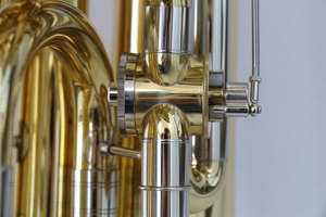 उच्च अंत पीतल का शरीर और बी टोन टुबा उपकरण संगीत सोने के लुबा 5 वाल्व टुबा 5 वाल्व टुबा - Product Image 6