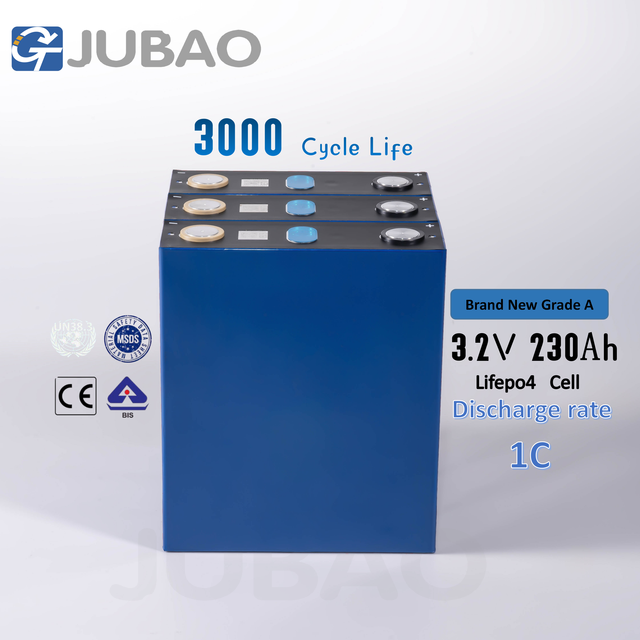 Hot Selling Bulk Cylindrical Lithium Battery 3.2V 230Ah Li-ion Rechargeable Battery for 48v Electric Bike/scooter