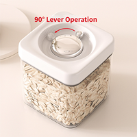 Neu eingetroffen: BPA-freier, luftdichter Vorratsbehälter mit Hebelverschluss – auslaufsicher und feuchtigkeitsbeständig, ideal als Speisekammer-Organizer für Müsli