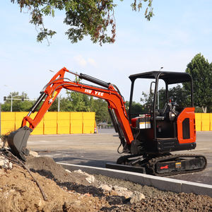 HUAYEE 2500kg Mini escavatore cingolato idraulico 2.5 Ton piccolo escavatore con braccio oscillante piccolo Micro escavatore economico - Product Image 5