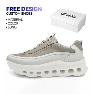 Sneakers <span class=keywords><strong>con</strong></span> Piattaforma Chunky Leggera e Logo Personalizzato per Fitness e Camminata, <span class=keywords><strong>Scarpe</strong></span> Sportive Primaverili dal Design Confortevole - Product Image 1