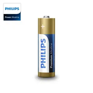 El mejor Pila Philips Alcalina de todos los tiempos Pila Alcalino Premium AA 1.5V LR6 mignon con larga duración.