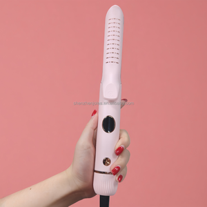 <span class=keywords><strong>Lisseur</strong></span> de cheveux à tension universelle <span class=keywords><strong>avec</strong></span> flux d'air rafraîchissant Coiffeur sans effort <span class=keywords><strong>Boucles</strong></span> ondulées durables Contrôle de la température rotatif - Product Image 3