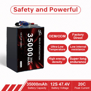 Paquete de Baterías de Estado Sólido Ligero para Drones, 35Ah 36Ah 20C, Personalizado para Drones y Aeronaves, Recargable de Alta Calidad - Product Image 3