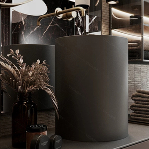 Phòng Tắm Giặt Vanity Tủ Với Bồn Rửa Với Đèn Gương Led Và Tủ Thuốc - Product Image 6