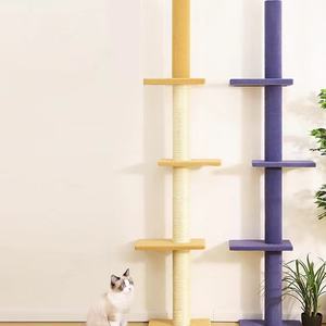 Alberi per gatti ecologici <span class=keywords><strong>Cat</strong></span> Climbing Frame forniture per animali domestici <span class=keywords><strong>Cat</strong></span> Scratcher mobili da arrampicata - Product Image 1