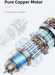 Aspirateur Commercial 70L Électrique Best-Seller Humide et Sec avec Filtration d'Eau pour la Collecte de Poussière et Voitures - Product Image 5