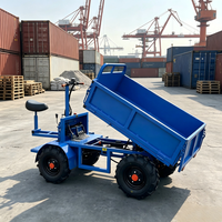 Chariot de transport pliable inversé LOADPRO Climbing King à quatre roues avec moteur 1500W, se déplace en toute fluidité sur les pentes raides et les terrains accidentés