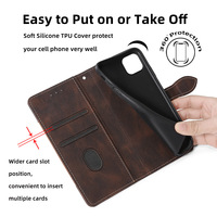 Nouvelle arrivée, étui de téléphone en cuir PU pour Samsung S24 Pro Max S23 S22 S21 Ultra, housse de luxe sobre et élégante pour les modèles 15 14 13 12 11 Pro