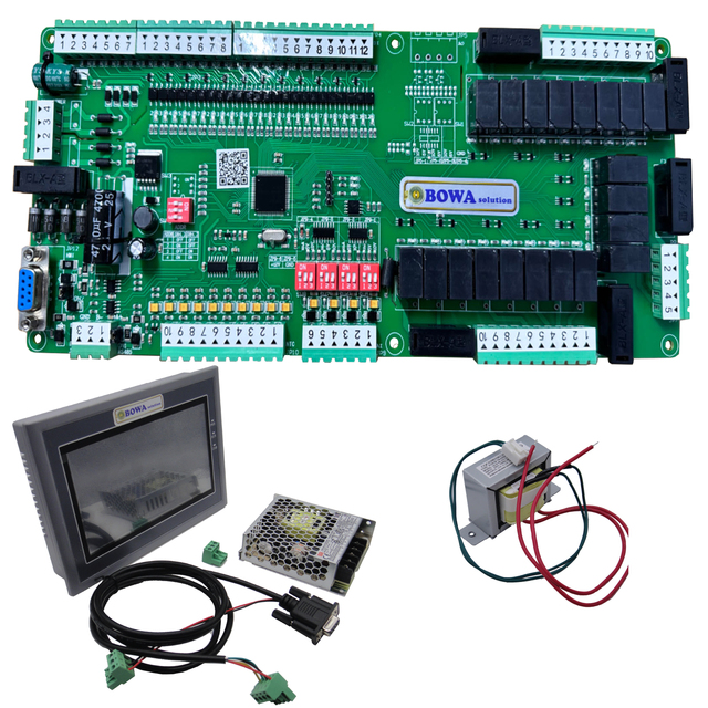 Artificial Intelligent System Controller for air Cooled Screw Compressor Water Chiller Module Is All-in-one Technology Package