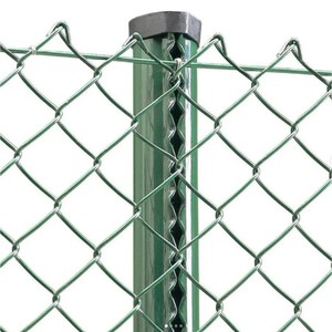 Bas prix 6Ft maillon de chaîne acier <span class=keywords><strong>fer</strong></span> grillage maillon de chaîne clôture maille rouleaux 50mm x 50mm Pvc enduit maillon de chaîne pour clôture - Product Image 3