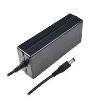 Alimentation électrique AC/DC de bureau 60W certifiée ETL CE CB FCC SAA UKCA RoHS, adaptateur secteur 12V 24V pour équipement CCTV, industriel, LED, IoT
