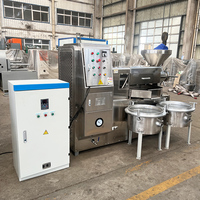 Presse à huile hydraulique automatique multifonctionnelle, pour arachides, soja, tournesol, olive, pressage à froid et à chaud avec filtre à huile