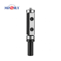 Miaorui Fraise de défonceuse mécanique haut de gamme 12,7 mm à double tranchant, à roulement guidé, avec inserts remplaçables pour découpe CNC